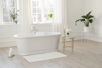 Bathroom with Refinished Bathtub